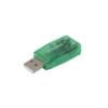 USBSND - Adaptador Sonido USB-AM 2-3,5mm-H 1-in 1-out Audio - Imagen 4