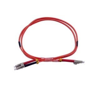 JFMLL1 - 1mt LC-LC OM1 MultiModo MM Duplex Jumper Fibra 62.5/125um 3mm LSZH