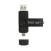 PD-4GB - 4GB Pendrive USB A-M Micro-M Memoria Flash - Imagen 3