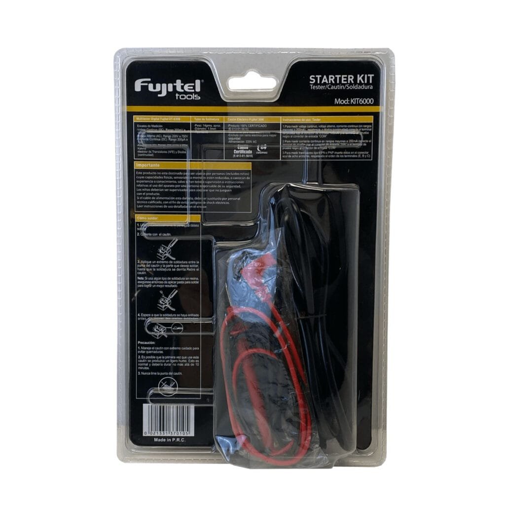 KIT6000 - FUJITEL KIT TESTER CAUTIN SOLDADURA