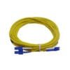 JFSLC10 - 10mt LC-SC/UPC MonoModo SM Duplex Jumper Cable Fibra 9/125um 3mm - Imagen 2