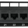 LINKMADE 24-RJ45 CAT5E UTP PATCH PANEL 1U UL CERTIFIC - Imagen 4