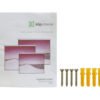 TELON-1 - KLIPX Telon Mural 1,7mt x 1,3mt 4:3 blanco 172x130cm KPS-302 - Imagen 5