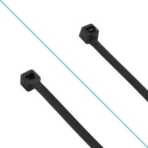 CV-32N - 50-un 200x3,6mm Negra Amarra Plastica Nylon 3.6x200mm