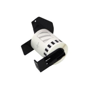 DK2113 - BROTHER 62mm 15,2mt Negro sobre Transparente-Continuo Adhesivo p/QL