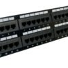 LINKMADE 48-RJ45 CAT5E UTP PATCHPANEL 2U UL CERTIFIC - Imagen 2