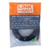 CP6N-100L - LINKMADE 10MT CAT6 NEGRO LSZH CABLE PATCH INYECTADO - Imagen 2