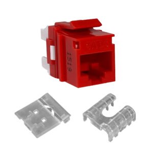KP6RF - FURUKAWA Rojo Cat6 UTP Multilan Punch Keystone Hembra RJ45 35060608