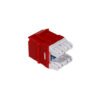 KP6RF - FURUKAWA Rojo Cat6 UTP Multilan Punch Keystone Hembra RJ45 35060608 - Imagen 2
