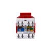 KP6RF - FURUKAWA Rojo Cat6 UTP Multilan Punch Keystone Hembra RJ45 35060608 - Imagen 4
