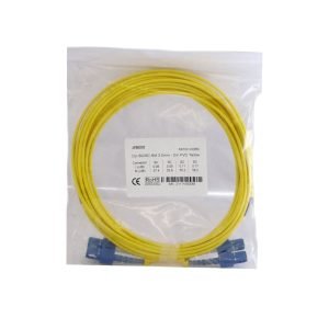 JFSCC5 - 5mt SC-SC MonoModo SM Duplex Jumper Cable Fibra 3.0mm 9/125