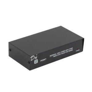 VGA-1X8 - VGA-2008 Video Splitter 8-VGA-H 1-VGA-M 1920x1440 200MHz inc-5V/1A