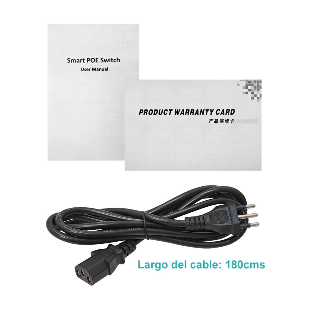 POE-SWITCH-8 - Switch 8-100-PoE-af 2-100 100-240VAC 125W C13 ZX-G0802FN