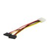 PSATA2 - 1-MOLEX-M 2-SATA-H Cable de poder tipo-Y 15cm - Imagen 2