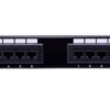 LINKMADE 12-RJ45 CAT5E UTP PATCH PANEL 1U UL CERTIFIC - Imagen 2