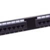 LINKMADE 12-RJ45 CAT5E UTP PATCH PANEL 1U UL CERTIFIC - Imagen 5