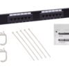 LINKMADE 12-RJ45 CAT6 UTP PATCHPANEL 1U CERTIFIC UL - Imagen 2