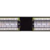 LINKMADE 12-RJ45 CAT6 UTP PATCHPANEL 1U CERTIFIC UL - Imagen 4