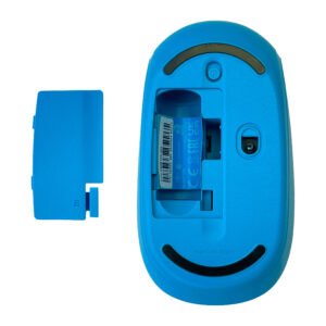 1850C - Mouse Celeste USB-AM inalambrico 2,4GHz req/1-AA Cyan-Blue