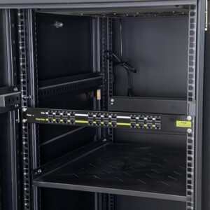PPP12L - LINKMADE PoE PatchPanel Pasivo req/Fuente 12-Puertos 24-RJ45 5,5x2,5mm