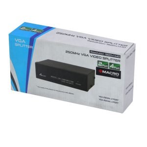 VGA-1X4 - Video Splitter 4-VGA-H 1-VGA-H 1920x1440max 5-DB15-H inc-9V