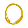 LINKMADE 2MT CAT5E AMARILLO LSZH CABLE PATCH INYECTADO MULTIFILAR - Imagen 3