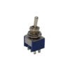 Interruptor 6-Pin 2-Pos Celeste ON-ON Toggle Perilla 250V 3AMP DPDT - Imagen 3