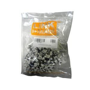 GRAMPA5MM-W - LINKMADE Grampa 5mm Redonda Blanca Clavo para Concreto 100-unidades