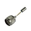 N-Macho LMR195 RG58 Conector Crimpeable Serie-195 - Imagen 3