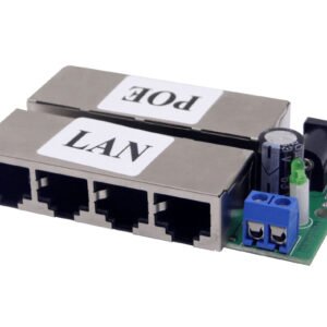 POEPASS-4 - Inyect PoE Pasivo 4-puerto 8-RJ45 2pin/Jack-5,5x2,1mm req-FuentePoder