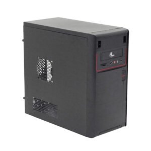XTQ-100 - XTECH Gabinete micro-ATX 600W Negro 2-USB-AH 2-3,5mm-H