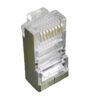 LINKMADE 100-unids p/Multifilar Cat5e FTP STP Conector RJ45 Metalico - Imagen 4