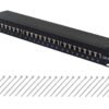 LINKMADE 24-RJ45 CAT6 FTP SFTP BLINDADO PATCHPANEL 1U Certificacion-UL - Imagen 5