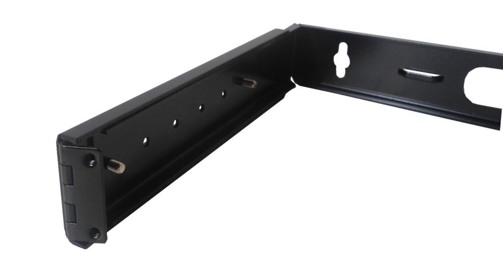 RKB01-3L - LINKMADE 1U Bracket Mural Abierto Ajustable con Bisagra