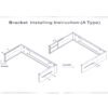 RKB08-3L - LINKMADE 8U BRACKET MURAL ABIERTO AJUSTABLE C/Bisagra - Imagen 4