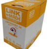 LINKMADE CAJA UTP ROJO CAT5E COBRE 305MT UNIFILAR - Imagen 2