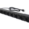 RG8CH - LINKMADE PDU 8-Schuko/ch-H 1-Ch-Macho 10A Rack1U interruptr luz-piloto - Imagen 2