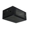 RK04-4L - LINKMADE Laterales-Remov 4U 45cm-Fondo Rack Pared Mural Negro - Imagen 3