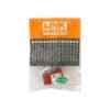 KP5RL - LINKMADE Rojo Cat5E U/UTP Punchable Keystone Conector Hembra RJ45 - Imagen 3