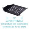 RB101-2L - LINKMADE 1U 10 Pulg-angosto 20cm-Fondo Bandeja Ventilada Acero-1,2mm - Imagen 4