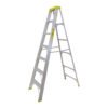ESAL-107 - 2,1mt 105kg Tijera Aluminio 7-Peldano Escalera 2.13mts Escala - Imagen 2