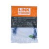 CP6A-03-4 - LINKMADE 4un 30cm CAT6 Azul LSZH Cable Patch inyectado Multif 4x0,3mt - Imagen 3