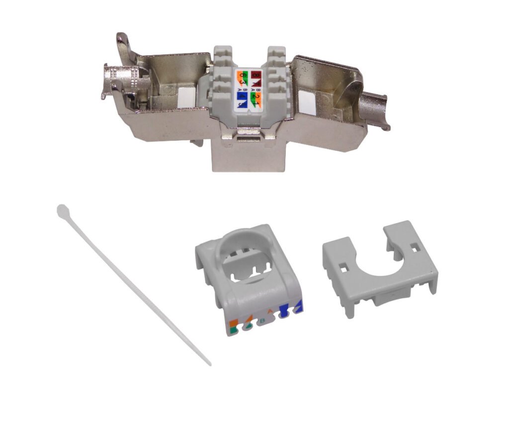 KPASL - LINKMADE Keystone STP FTP Cat6A Blindado Auto Punchable Metalico