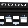 PP6AFL - LINKMADE Metal req-24-Keystone c/Soporte PatchPanel 1U Vacio Unloaded - Imagen 3