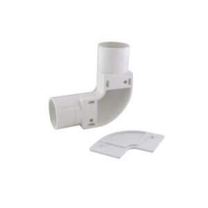PVC20-CT - LINKCHIP 20mm Codo con Tapa para Tubo PVC Blanco