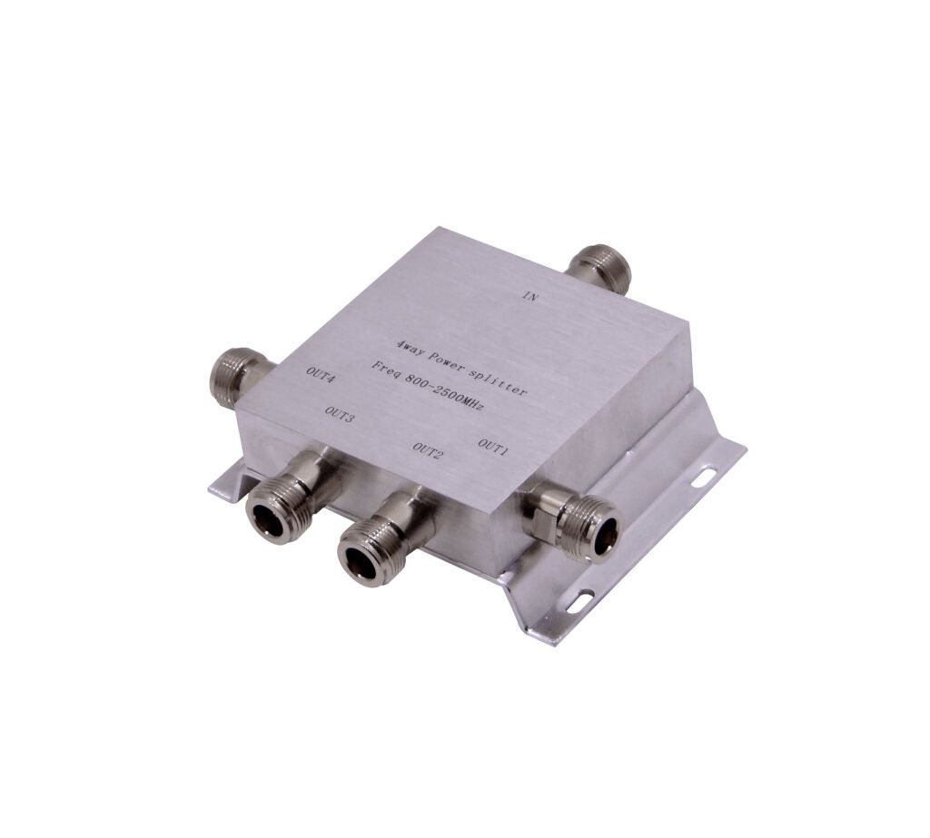 SCW04N - Splitter RF 380-2500MHz 0,38-2,5GHz 2,4GHz 5-N-Hembra