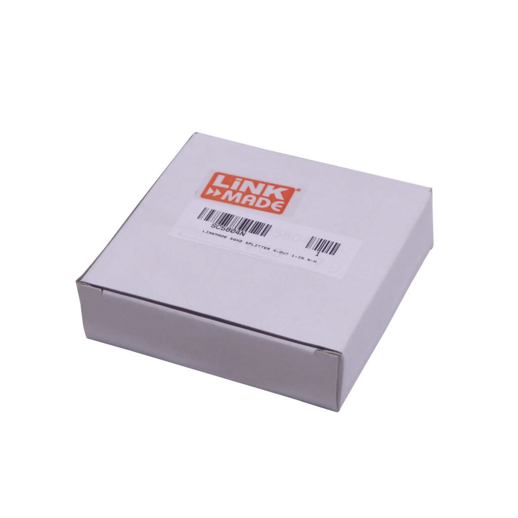 SC5804N - LINKMADE 5,0-6,0GHz 5000-6000MHz Splitter 4-OUT 1-IN 5-N-H