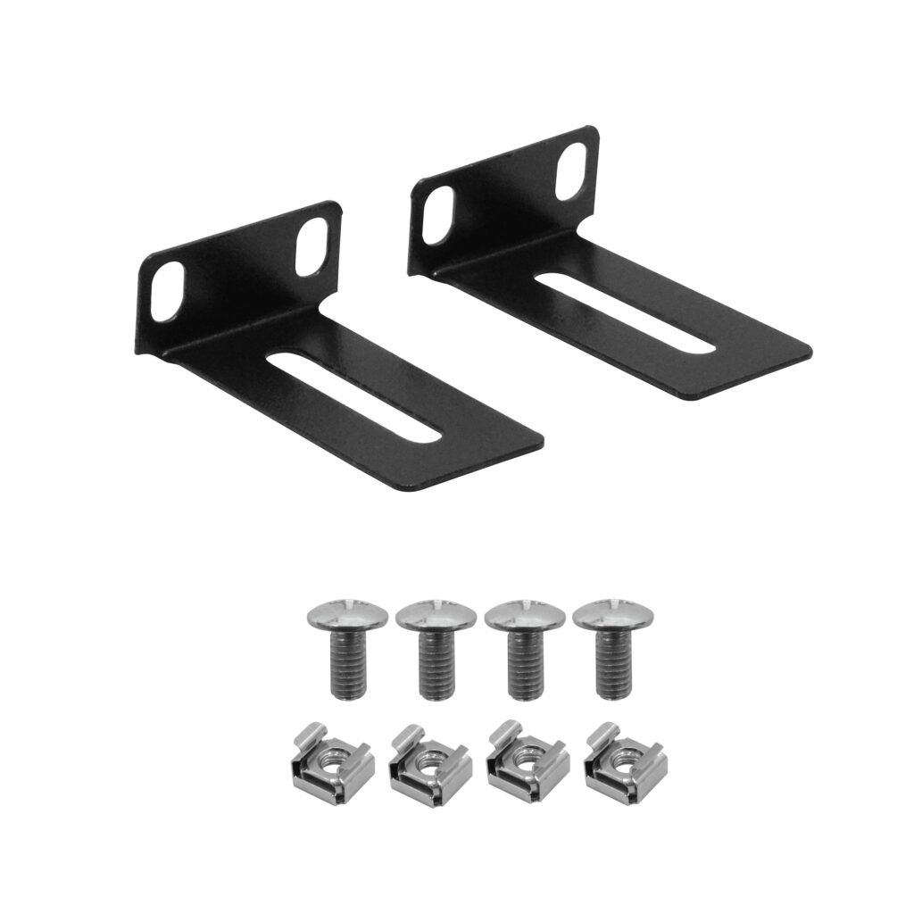 RK1 - LINKMADE 26mm Aletas Orejas Alas p/Montar 1U en Rack 19 Pulgadas