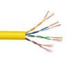 CBL-MM3 - LINKMADE UTP Amarillo Cobre Cat5E Multifilar 305mt Cable para Patch - Imagen 2