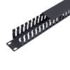 RAD-1M - 1U-45mm Ducto Metalico Ordenador Negro Profundidad-48mm - Imagen 3